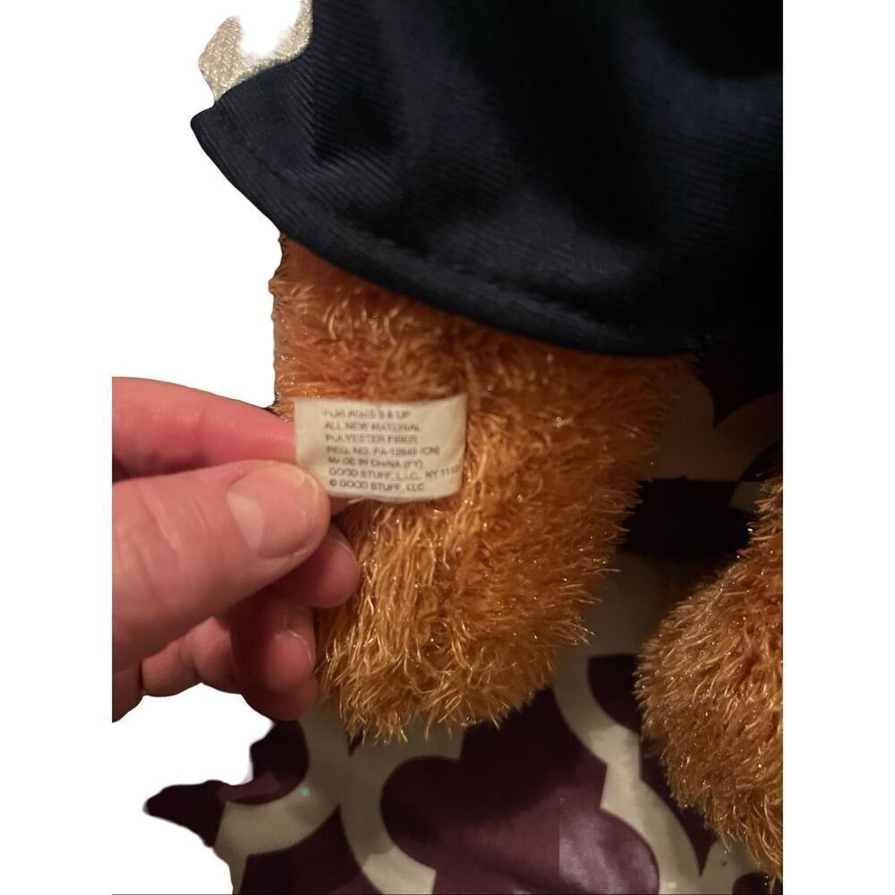 NBA Brown Blue Basketball Utah Jazz Plush Stuffed Animal 21" - Picture 4 of 5